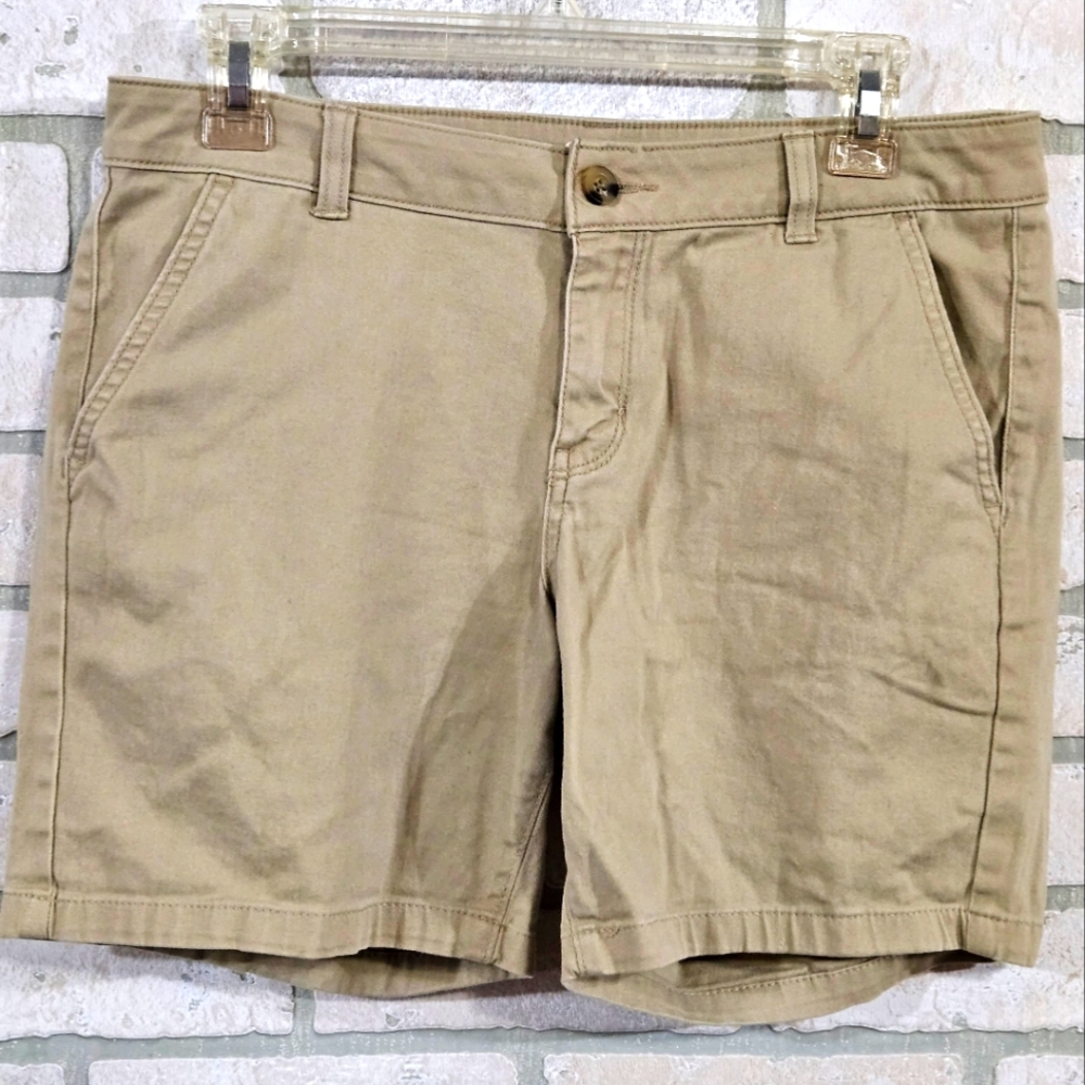 A.N.A. Womens Twill Tan Shorts Size- 6